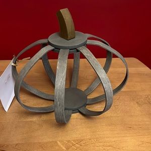 Longaberger Bentwood Pewter Pumpkin